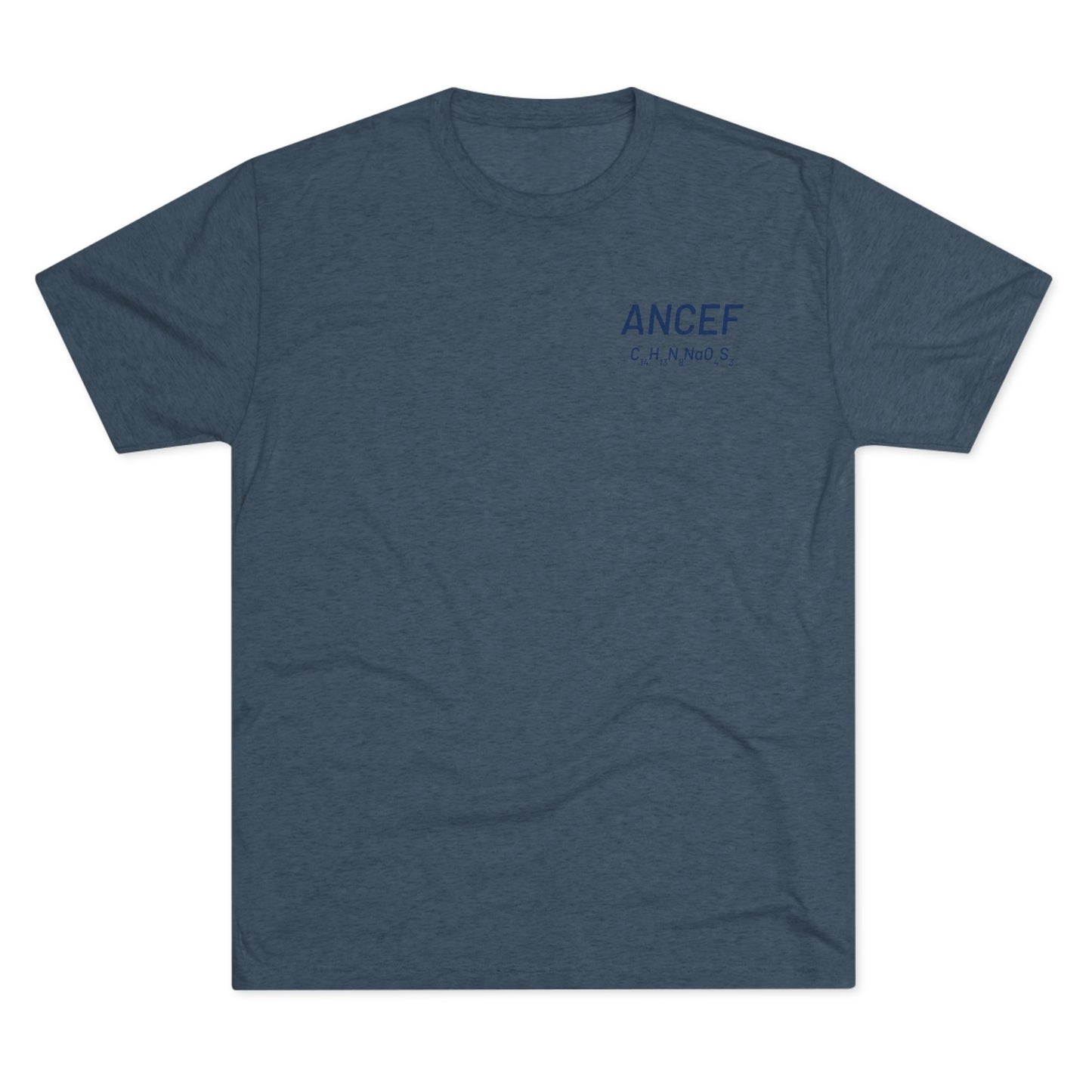 Ancef Chemical Compound T-Shirt for Trauma Surgeons - Lightweight Tri-Blend Crew