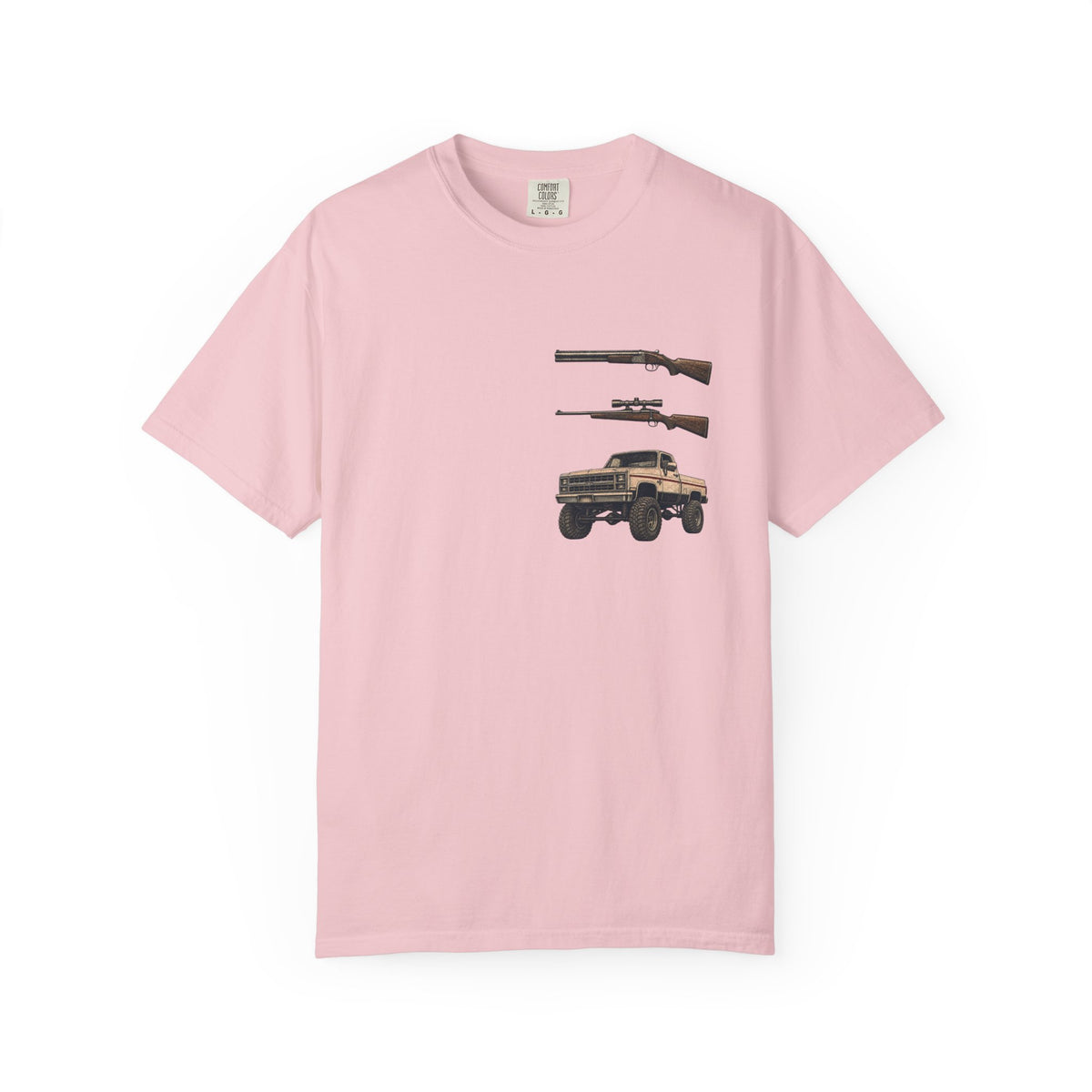 HWjr - A Shotgun a Rifle and a 4-Wheel Drive  - A country Boy Can Survive T-shirt