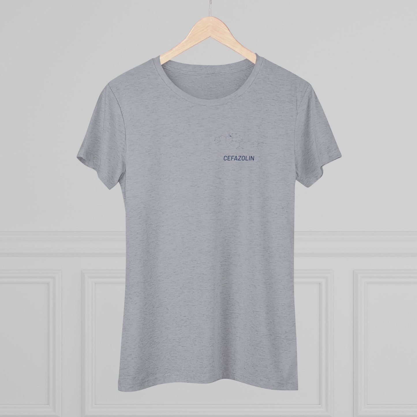 Cefazolin Structural Compound T-Shirt for Trauma Surgeons Women’s Tee — Triblend Shirt