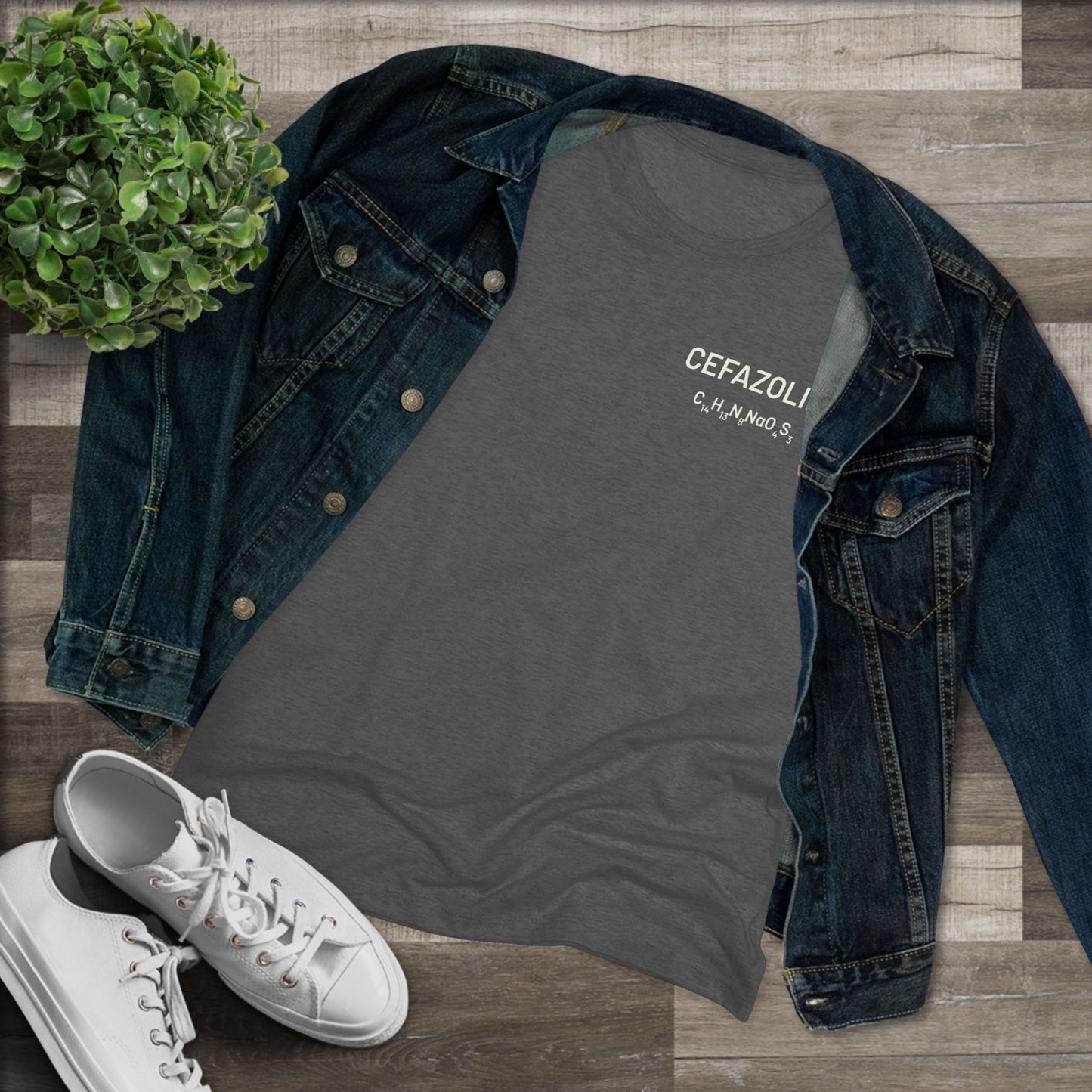 Cefazolin Chemical Compound T-Shirt for Trauma Surgeons Women’s Tee — Triblend Shirt - Light Graphic
