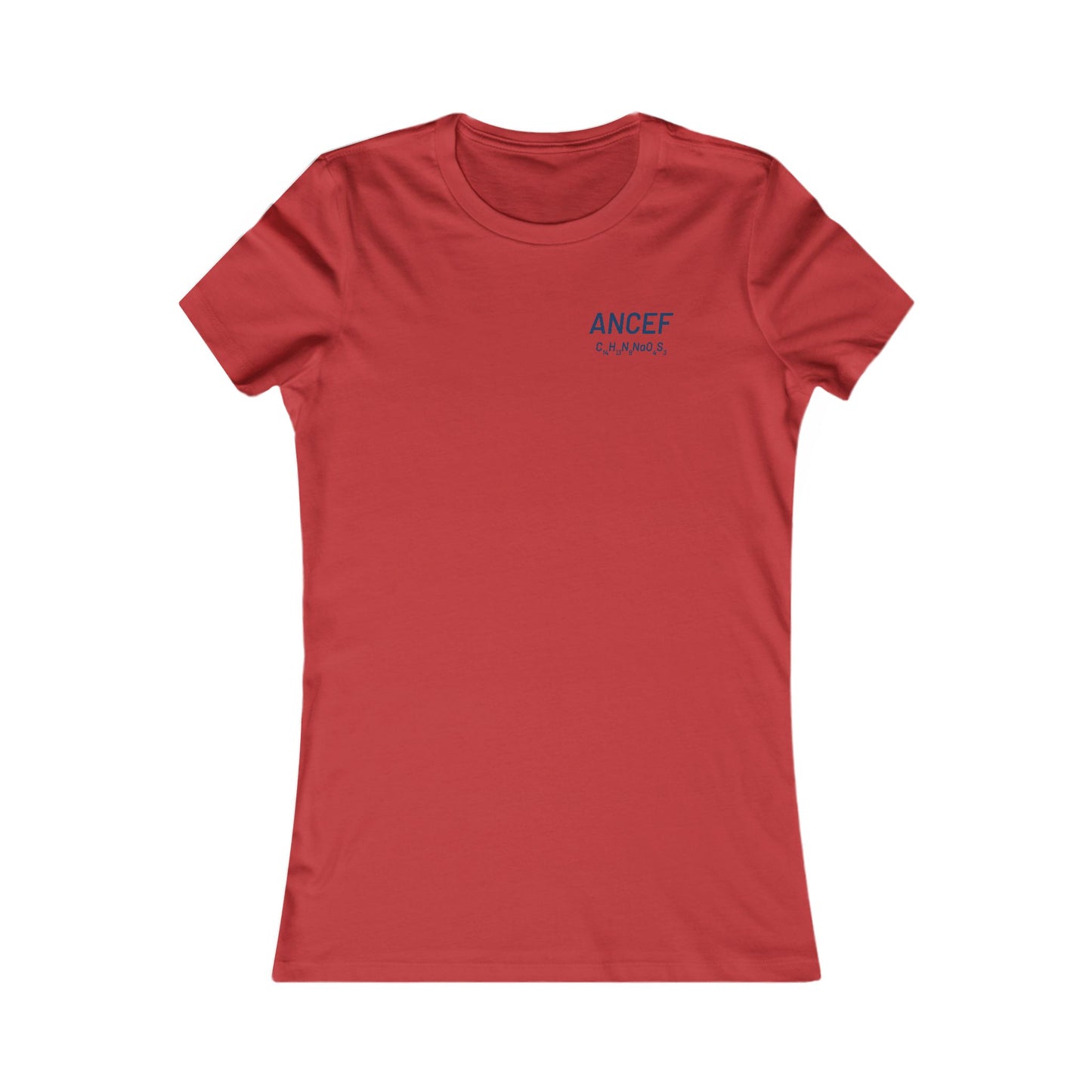 Ancef Chemical Compound T-Shirt for Trauma Surgeons - Women's Favorite Tee