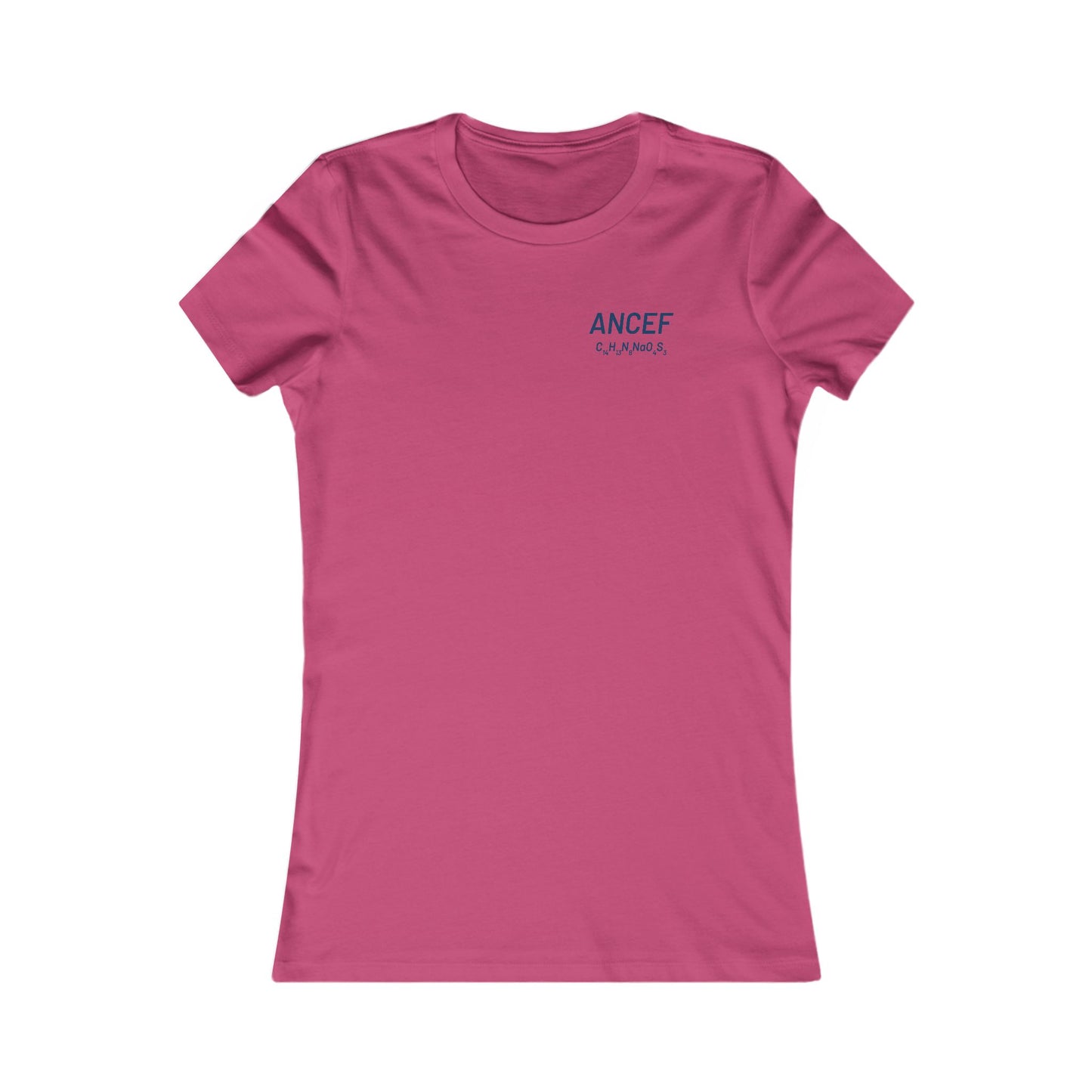Ancef Chemical Compound T-Shirt for Trauma Surgeons - Women's Favorite Tee
