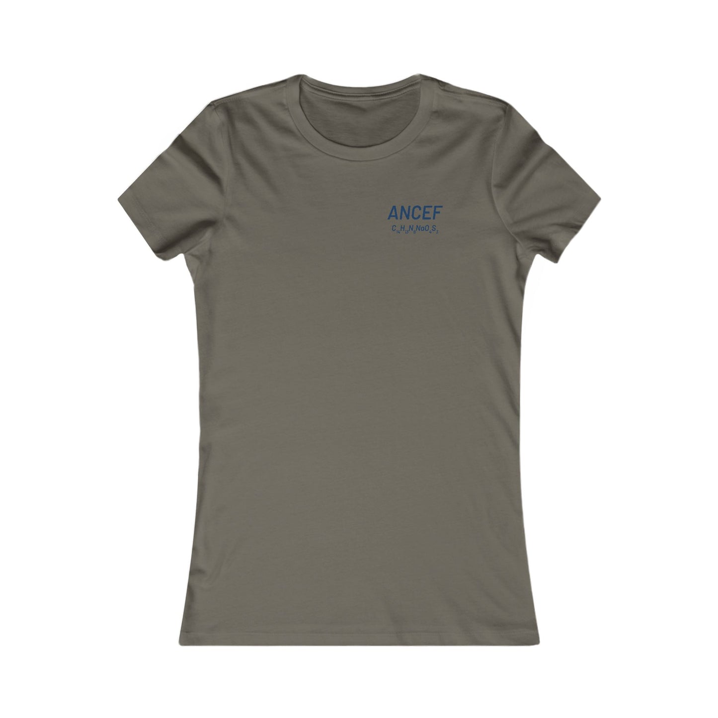 Ancef Chemical Compound T-Shirt for Trauma Surgeons - Women's Favorite Tee