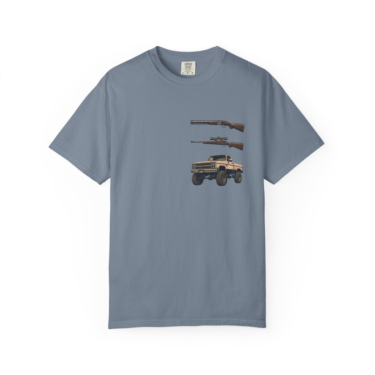 HWjr - A Shotgun a Rifle and a 4-Wheel Drive  - A country Boy Can Survive T-shirt