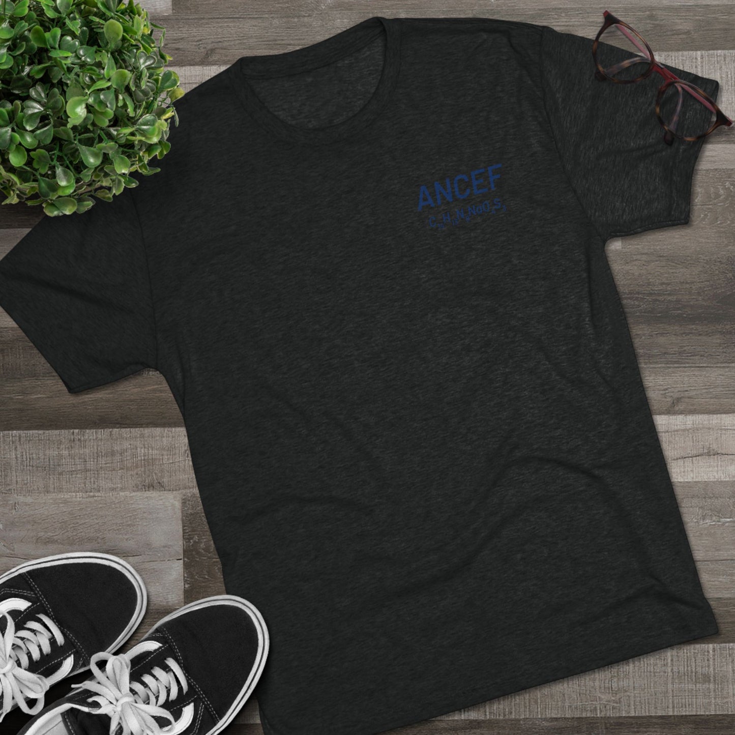 Ancef Chemical Compound T-Shirt for Trauma Surgeons - Lightweight Tri-Blend Crew