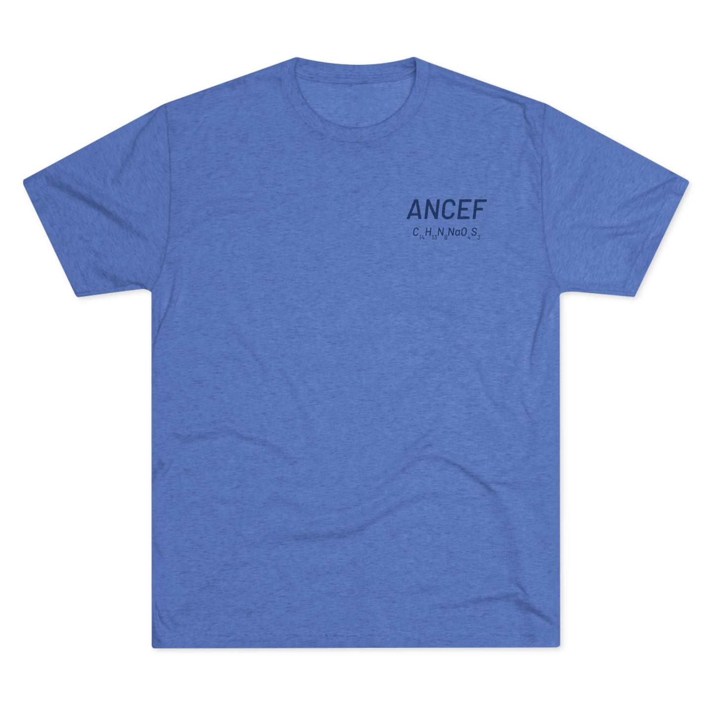 Ancef Chemical Compound T-Shirt for Trauma Surgeons - Lightweight Tri-Blend Crew