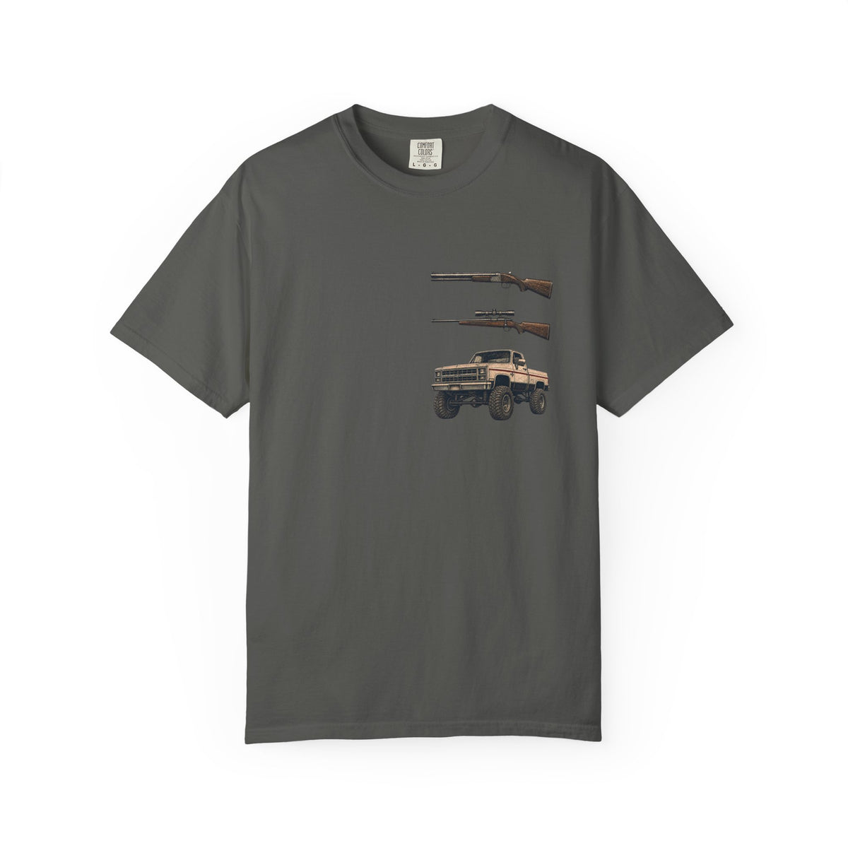 HWjr - A Shotgun a Rifle and a 4-Wheel Drive  - A country Boy Can Survive T-shirt