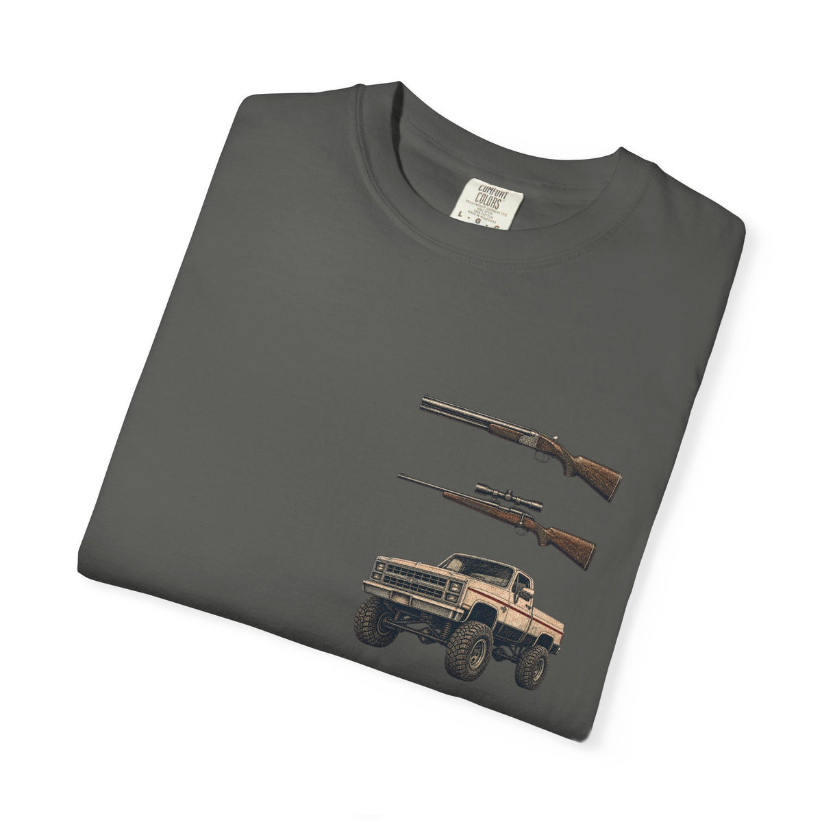 HWjr - A Shotgun a Rifle and a 4-Wheel Drive  - A country Boy Can Survive T-shirt