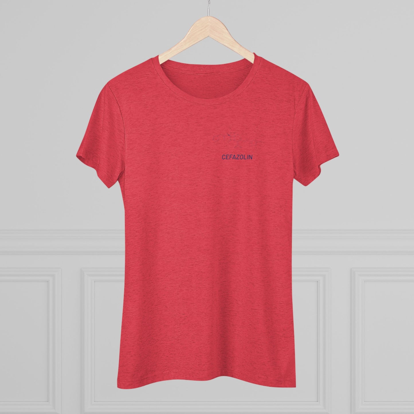 Cefazolin Structural Compound T-Shirt for Trauma Surgeons Women’s Tee — Triblend Shirt