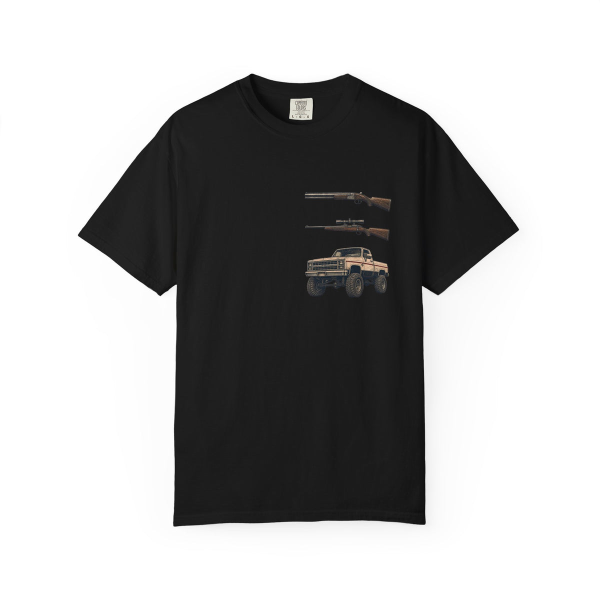 HWjr - A Shotgun a Rifle and a 4-Wheel Drive  - A country Boy Can Survive T-shirt