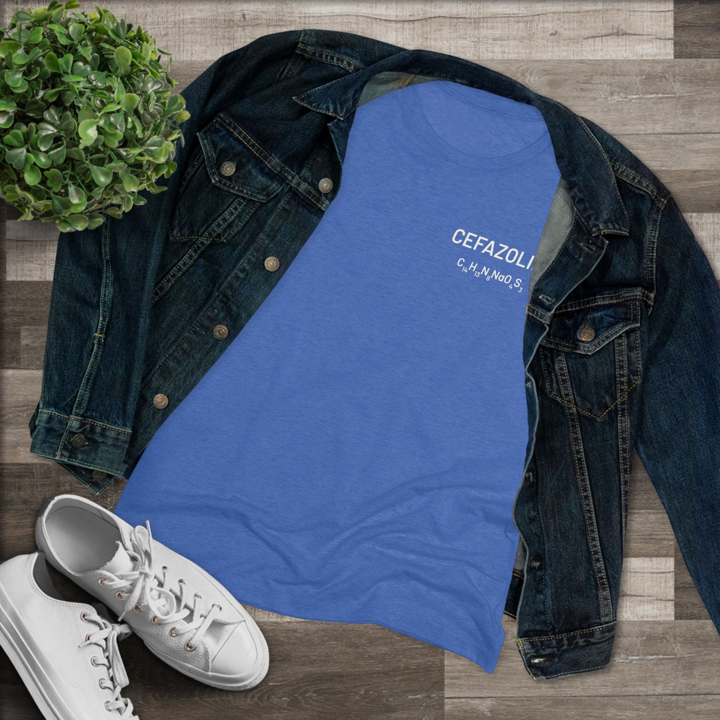 Cefazolin Chemical Compound T-Shirt for Trauma Surgeons Women’s Tee — Triblend Shirt - Light Graphic