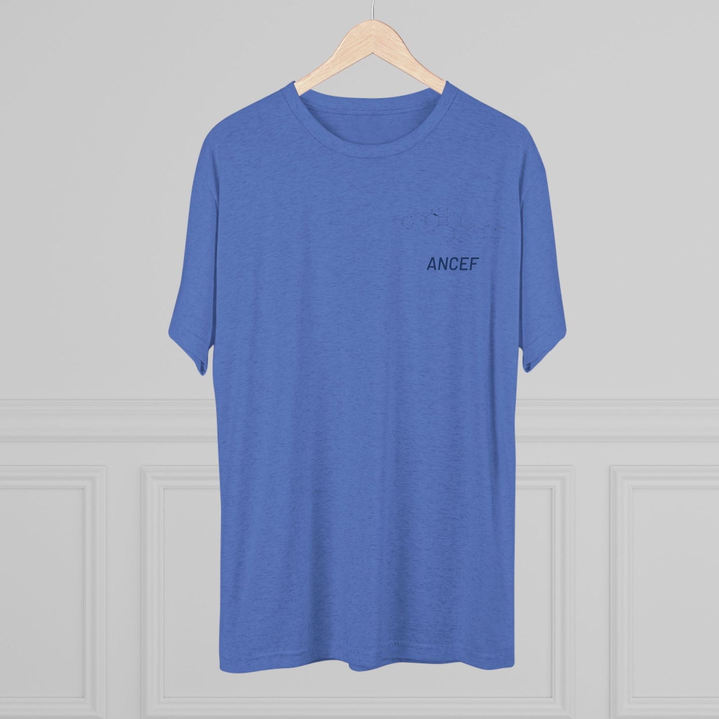 Ancef Structural Compound T-Shirt for Trauma Surgeons - Lightweight Tri-Blend Crew