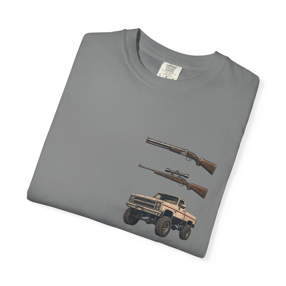 HWjr - A Shotgun a Rifle and a 4-Wheel Drive  - A country Boy Can Survive T-shirt
