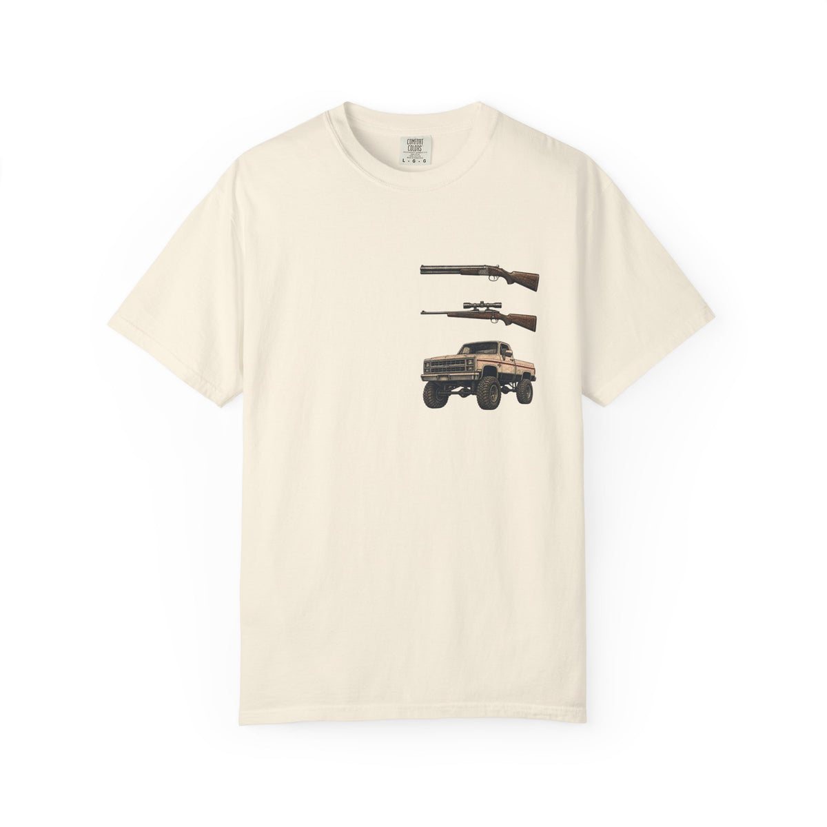 HWjr - A Shotgun a Rifle and a 4-Wheel Drive  - A country Boy Can Survive T-shirt