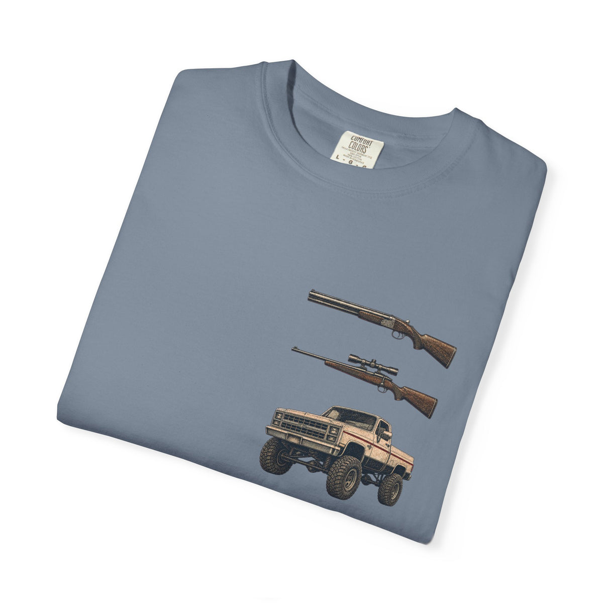 HWjr - A Shotgun a Rifle and a 4-Wheel Drive  - A country Boy Can Survive T-shirt