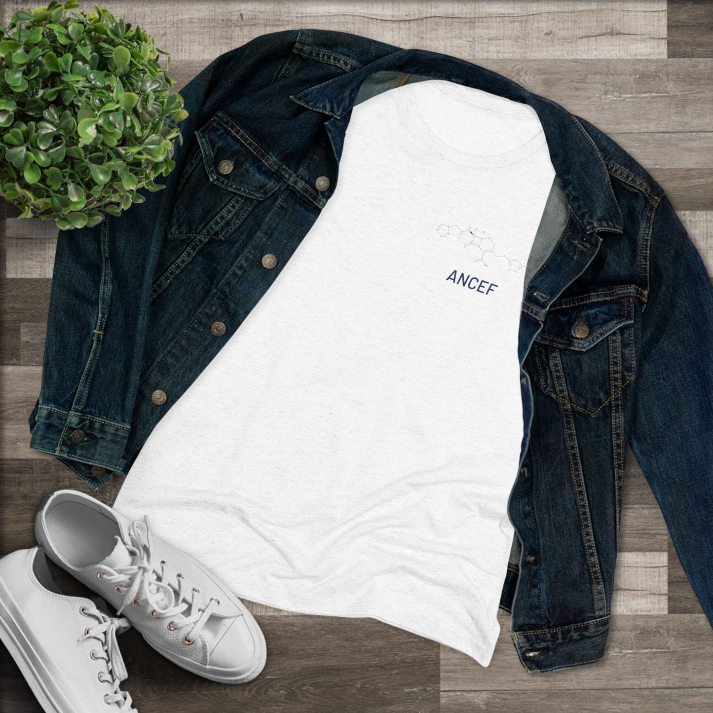 Ancef Structural Compound T-Shirt for Trauma Surgeons Women’s Tee — Triblend Shirt