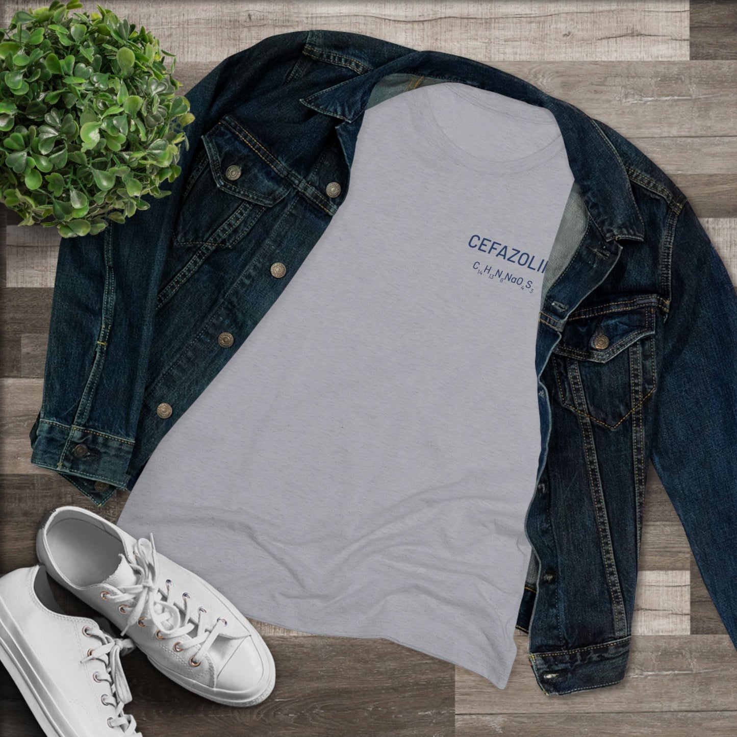 Cefazolin Chemical Compound T-Shirt for Trauma Surgeons Women’s Tee — Triblend Shirt