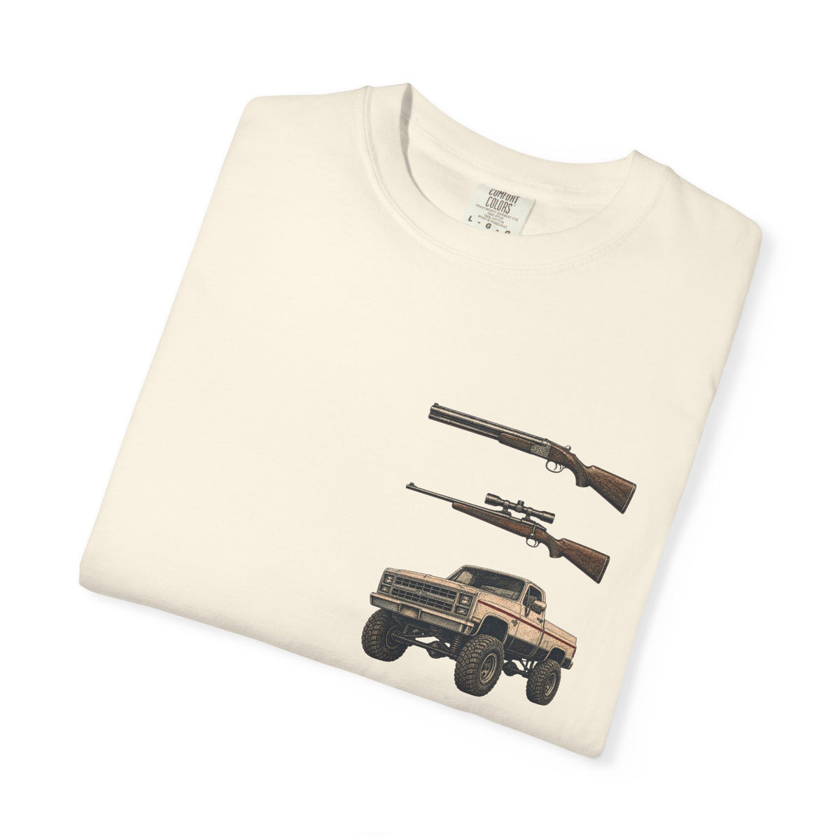 HWjr - A Shotgun a Rifle and a 4-Wheel Drive  - A country Boy Can Survive T-shirt