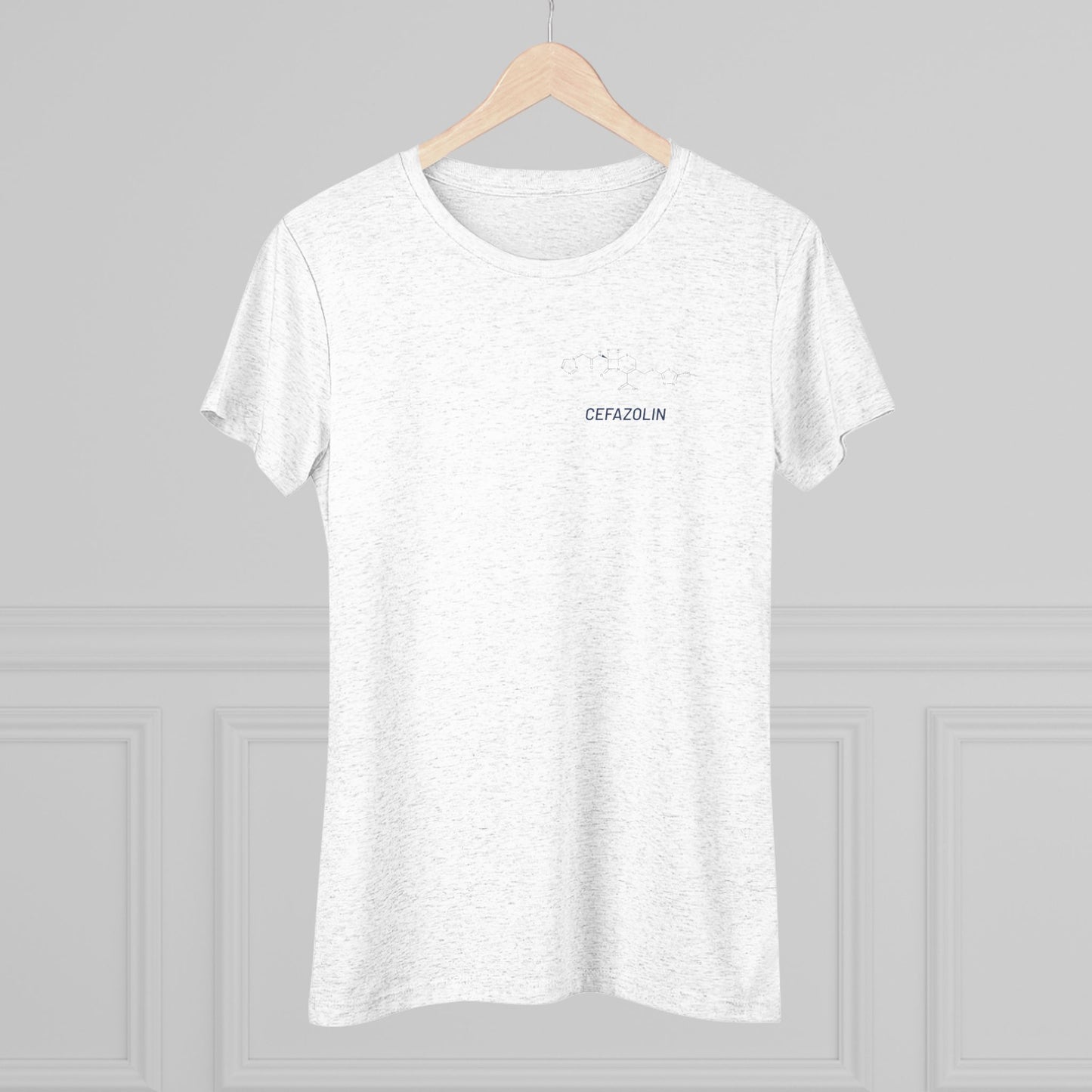 Cefazolin Structural Compound T-Shirt for Trauma Surgeons Women’s Tee — Triblend Shirt