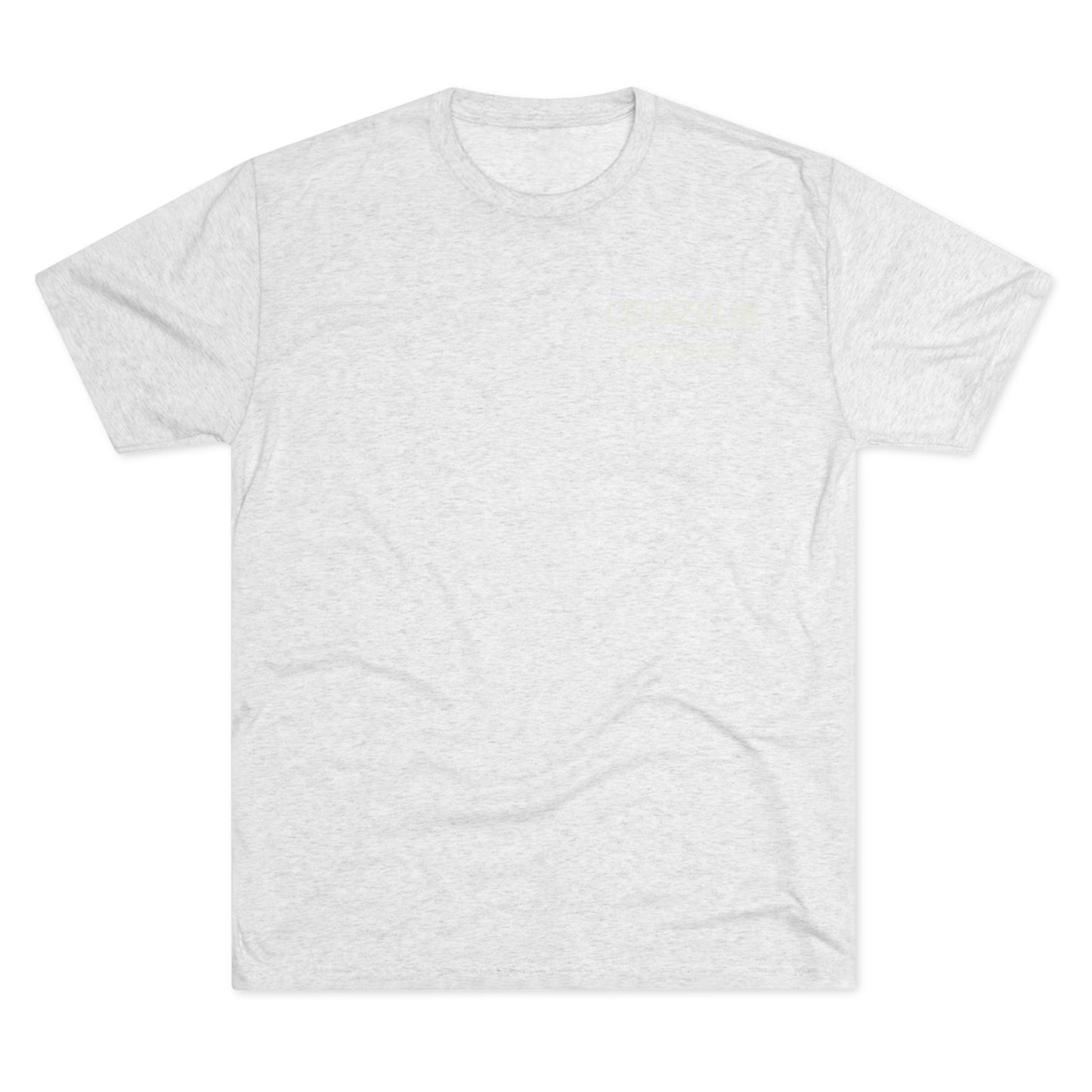 Cefazolin Chemical Compound T-Shirt for Trauma Surgeons - Lightweight Tri-Blend Crew - Light Graphic