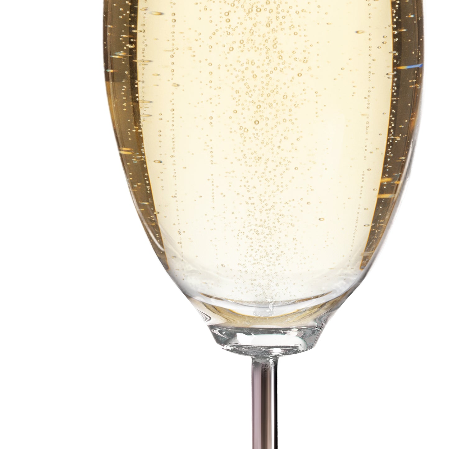 OrthoVitre Champagne Glasses Set of 2 – Unique Gift for Surgeons & Doctors | Luxury Crystal Flutes with Stainless Steel Stem
